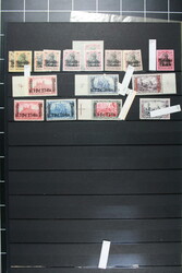 D.P. MAROKKO, Sammlung beginnend mit 8 werten aus Nr. 1-5, gute Nr. ...