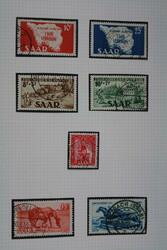SAAR 1947-1959, lediglich ohne Nr. 259 und Bl. 1 bereits ...
