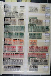 SAAR 1920-1934, Steckbuch mit 2000 Werten, sehr sortenreich inkl. ...