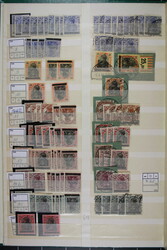 SAAR 1920-1934, Steckbuch mit 2000 Werten, sehr sortenreich inkl. ...