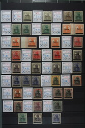 SAARGEBIET 1920-1934, postfr./ungebr. Sammlung ab erster Ausgabe ...