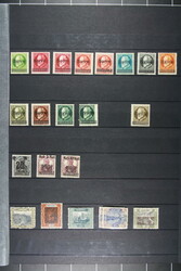 SAAR 1920-1934, postfr. und meist ungebr. Sammlung mit vielen kpl. ...