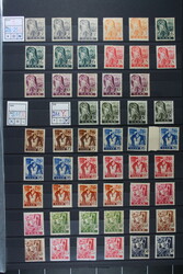 SAAR 1947-1959, postfr.-/ungebr. Sammlung ab Nr. 206-238 mit u.a. ...