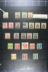 SAAR 1920-1934, Sammlung ohne Spitzen aber in der Breite reichhaltig ...