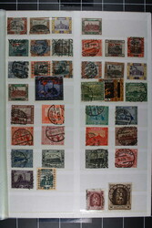 SAAR 1920-1959, meist gest. Sammlung ab erster Ausgabe mit Nr. 1-17 ...