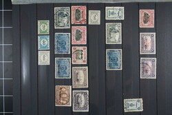 BELGISCHE MILITÄRPOST IM RHEINLAND, Zusammenstellung besserer Werte ...