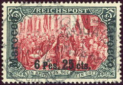 Aufdruckserie überkpl. mit beiden 3 P. 75 Cts., teils gepr. ...