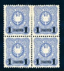 1 Piaster a. 20 Pfg. Nachdruck im tadellosen ungebrauchten ...