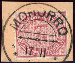 2 Mark auf Luxus-PA MOHORRO 17.11, sign. Mansfeld  Automatically ...