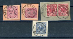 4 Luxusbfste. bzw. PA mit sauberen Stempeln DAR-ES-SALAAM  ...