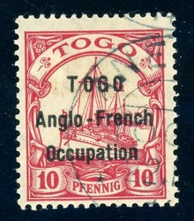 10 Pfg. weiter Abstand, tadellos gest., sign. Star. (Katalogwert: ...