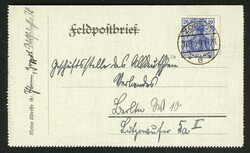 20 Pfg. Germania auf Kartenbrief ZOPPOT 20.11.20, gepr. Infla  ...