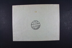 6mal 5 Gr. als MeF auf Luftp.-Brief 1937 nach Posen, roter Ra1 I-2  ...