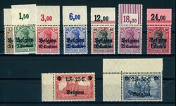 kpl. Serie tadellos postfrisch vom Oberrand, 1,25 Fr. nur li. ...