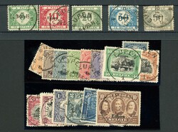 Gebiet kpl., tadellos gest. (Katalogwert: 240)