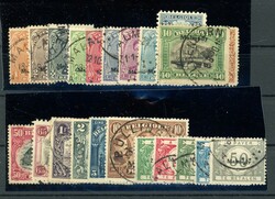 Gebiet kpl. inkl. Porto, tadellos gest. (Katalogwert: 245)