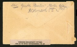 8.9.46, KG-Brief aus Berlin Charl. an einen KG in Belgien mit 2 ...