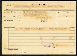 7.6.47, Telegramm aus Kempten nach München mit selt. Zensur "Adler ...