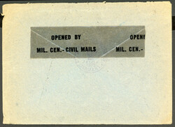 10.7.47, Drucksache in die USA über Zensurstelle München mit 2 ...