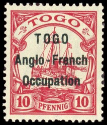 245: Deutsche Kolonien Togo Britische Besetzung