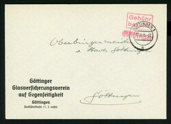 1291: Gebühr bezahlt, Belege 45-48, Notmaßnahmen