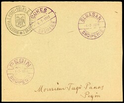 1620: Albanien - Ganzsachen