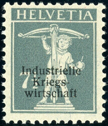 5660: Schweiz Dienstmarken für Kriegswirtschaft
