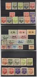 DEUTSCHE ABSTIMMUNGSGEBIETE Oberschlesien Konvolut 111 diverse Marken ...