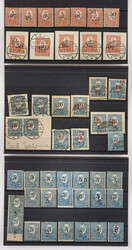 DEUTSCHE ABSTIMMUNGSGEBIETE Oberschlesien Konvolut 140 diverse Marken ...