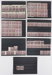 FREIE STADT DANZIG Danzig Konvolut 114 diverse Portomarken, zwei ...