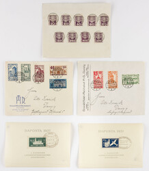 FREIE STADT DANZIG Danzig Konvolut 114 diverse Portomarken, zwei ...