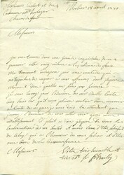 1770 (18.08.) Brief par Express von Moutier, Berner Juranach La ...