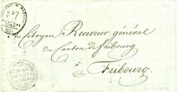 1801 (27.12.) HELVET. REPUBL. E.V. CENTRAL POST ADMI-NIST. sowie ...