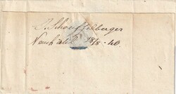 1840 (30.08.) Locle, Faltbrief nach Aarau. Ohne Inhalt  Automatically ...