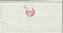 1814 (04.08.) Lausanne (Zweizeiler rot), Faltbrief mit schönem ...