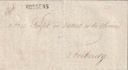1867 (20.05.) Rossens (Stabstempel), Le conseil communal du grand ., ...