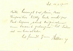 1927 (10.1.) Zürich 3, Bahnhof, Rohrpost, 70 Rp. Express-Postkarte ...