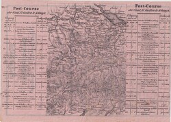 1844 (10.09.) Posten de Cantons St. Gallen, Reiseschein für Eilwagen ...