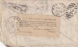 1886 (06.03.) London, Grossbritannien, Brief nach New Jersey, USA. ...