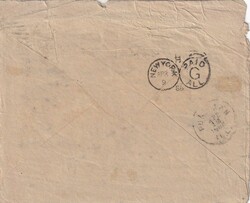 1886 (08.03.) Nottignham, Grossbritannien, Brief nach Pullman, USA. ...