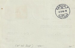 1946 (09.02.) Luxemburg, Erstflug Brüssel - Zürich ab Luxemburg. AS ...