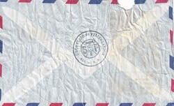 1969 (04.08.) Elga, Schweden, beschädigte Racketenpost, mit Rakete ...