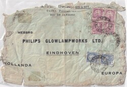 1938 (23.03.) Flugzeugabsturz in Cinq Croix Frankreich. Brief ...