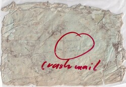 1938 (23.03.) Flugzeugabsturz in Cinq Croix Frankreich. Brief ...