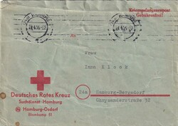 1956 (24.04.) Hamburg-Osdorf, Deutsches Rotes Kreuz, Suchdienst ...