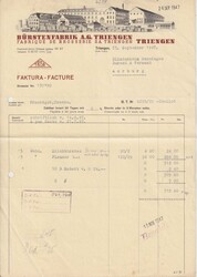 1947 (23.09.) Triengen, Luzern, dekorativer Briefkopf ...