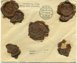 1944 (31.08.) Stockholm 2, Schweden, 50 Öre R-Brief nach Herisau, ...