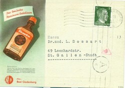 1944 (20.05.) Bad Godesberg, Deutschland, 5 Rpf. Drucksache an Dr. ...