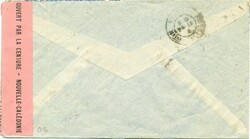 1944 (24.11.) La Foa,&nbsp;Neukaledonien, 4 Franc. Brief nach Bedford ...