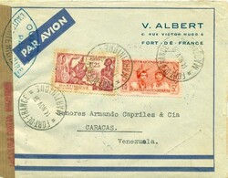 1939 (14.11.) Martinique, Fort du France (Kleine Antillen), 6,25 ...